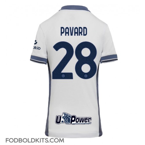 Inter Milan Benjamin Pavard #28 Udebanetrøje Dame 2024-25 Kortærmet